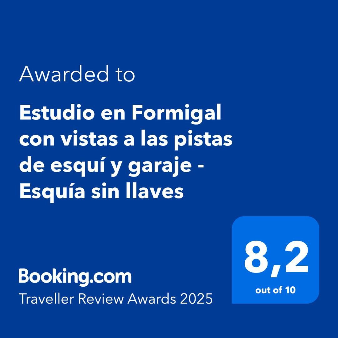Estudio En Formigal Con Vistas A Las Pistas De Esqui Y Garaje - Esquia Sin Llaves Eksteriør bilde